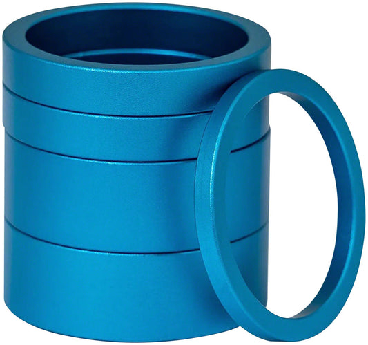 Chris King Headset Spacer Kit 2 - Alloy 1-1/8" Turquoise-Goodwynn's