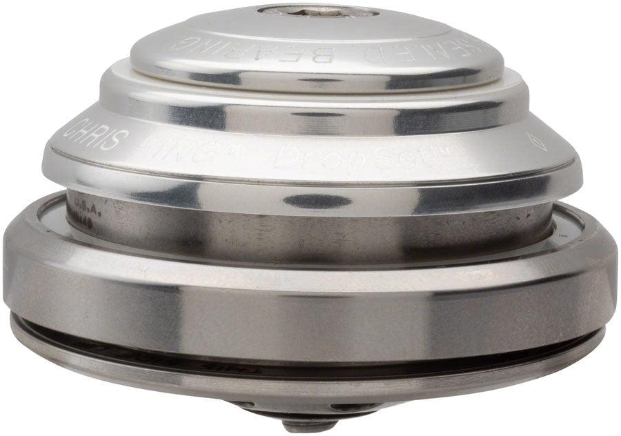 Chris King DropSet 3 Headset - 1-1/8 - 1.5" 41/52mm 36 Deg Silver-Goodwynn'sGoodwynn's