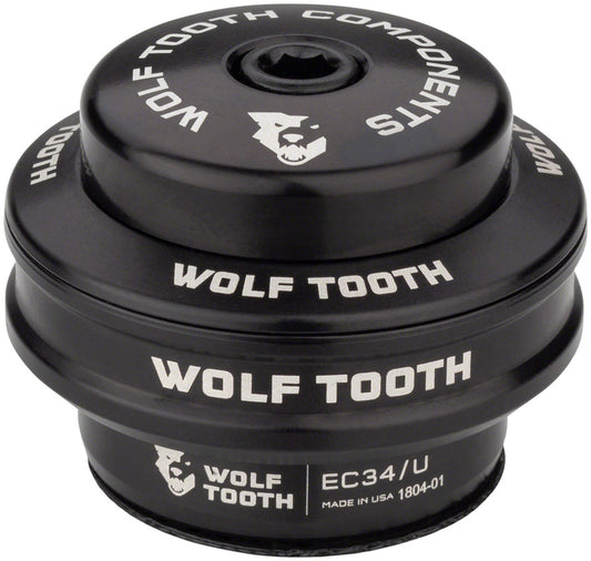 Wolf Tooth Premium Headset - EC34/28.6 Upper 16mm Stack Black-Goodwynn's