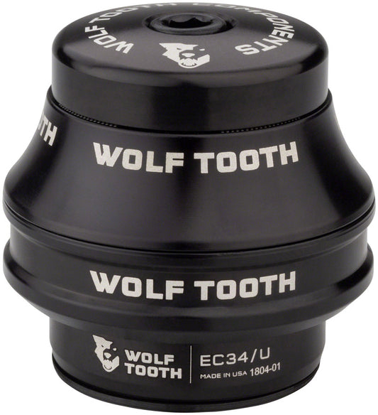 Wolf Tooth Premium Headset - EC34/28.6 Upper 25mm Stack Black