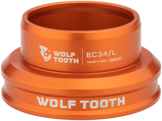 Wolf Tooth Premium Headset - EC34/30 Lower Orange