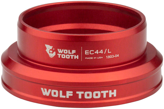 Wolf Tooth Performance Headset - EC44/40 Lower Red