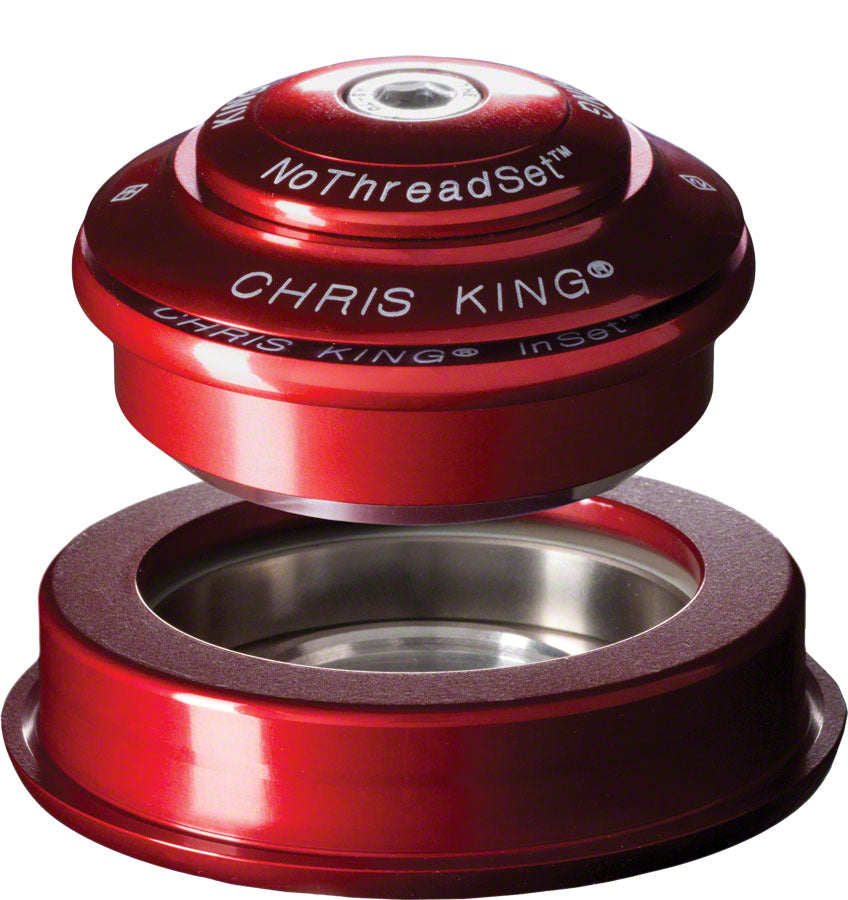Chris King InSet i2 Headset - 1-1/8 - 1.5" 44/56mm Red-Goodwynn&#39;sGoodwynn&#39;s
