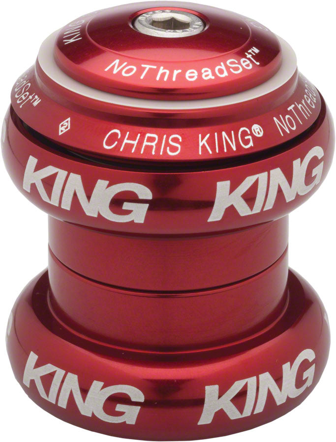 Chris King NoThreadSet Headset - 1-1/8" Red-Goodwynn&#39;sGoodwynn&#39;s