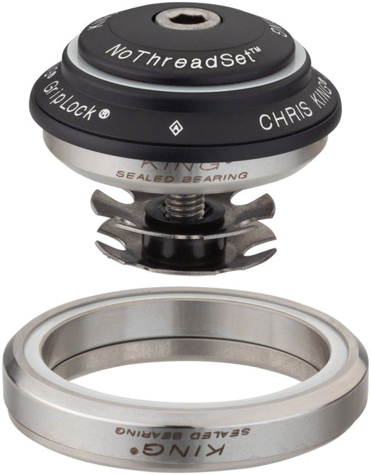Chris King DropSet 2 Headset - 1-1/8 - 1.5" 42/52mm 45 Deg Matte Black-Goodwynn's