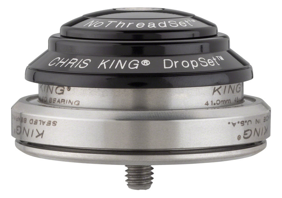 Chris King DropSet 3 Headset - 1-1/8 - 1.5" 41/52mm 36 Deg Black-Goodwynn'sGoodwynn's