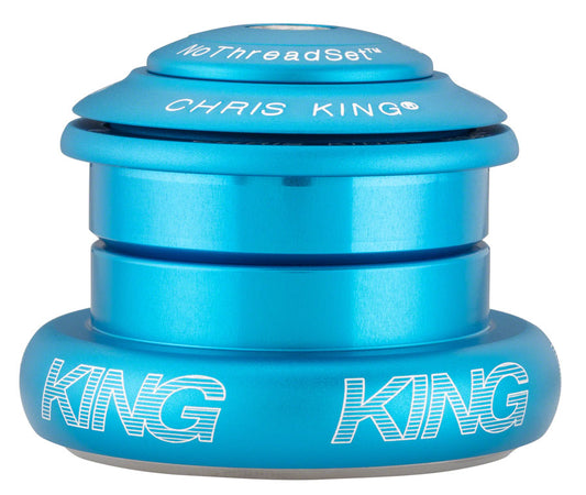 Chris King InSet i7 Headset - 1-1/8 - 1.5" 44/44mm Matte Turquoise-Goodwynn's