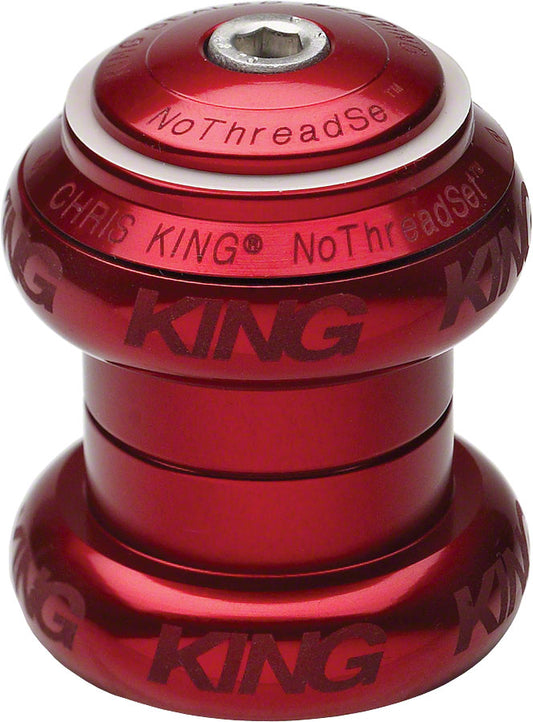 Chris King NoThreadSet Headset - 1" Sotto Voce Red-Goodwynn's