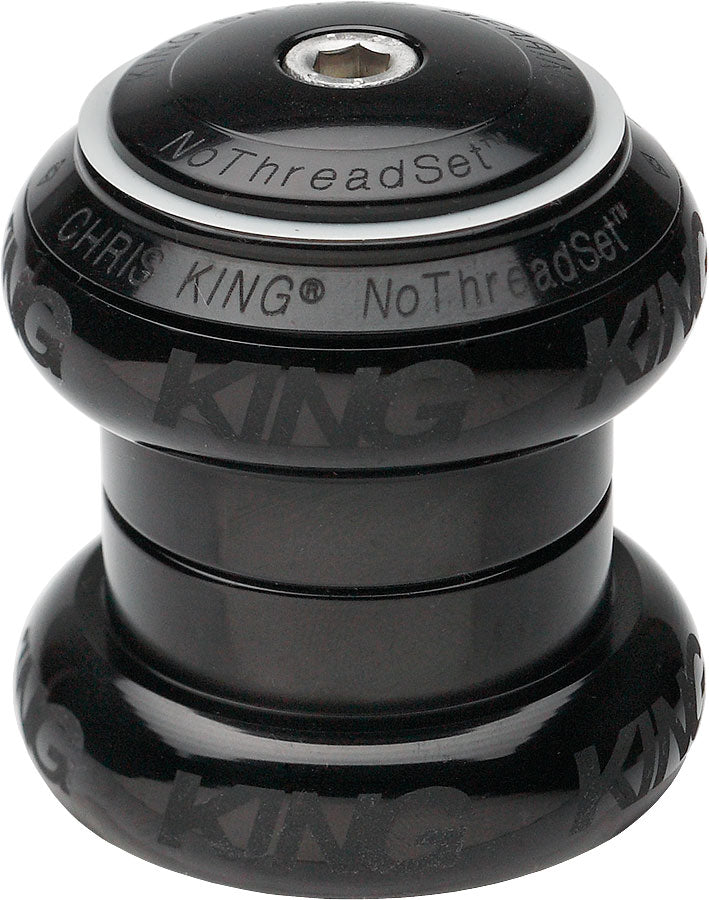 Chris King NoThreadSet Headset - 1-1/8" Sotto Voce Black-Goodwynn&#39;sGoodwynn&#39;s