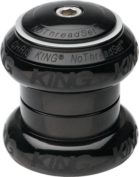 Chris King NoThreadSet Headset - 1-1/8" Sotto Voce Black-Goodwynn's