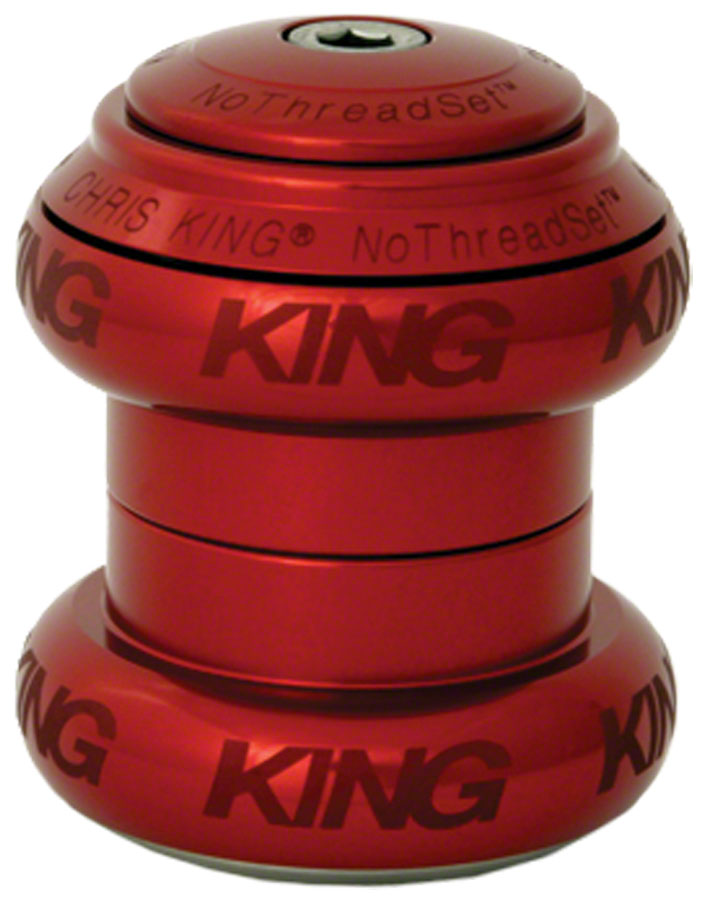 Chris King NoThreadSet Headset - 1-1/8" Sotto Voce Red-Goodwynn&#39;sGoodwynn&#39;s
