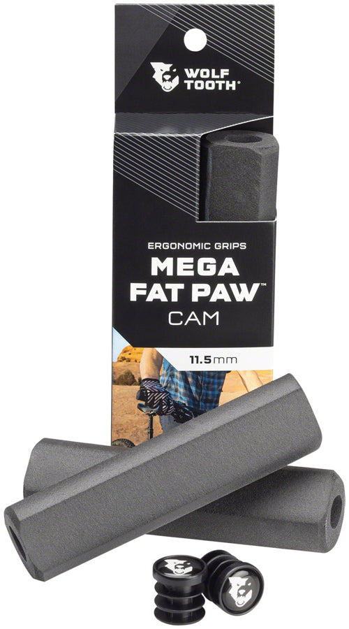 Wolf Tooth Mega Fat Paw Cam Grips - Black-Goodwynn'sGoodwynn's