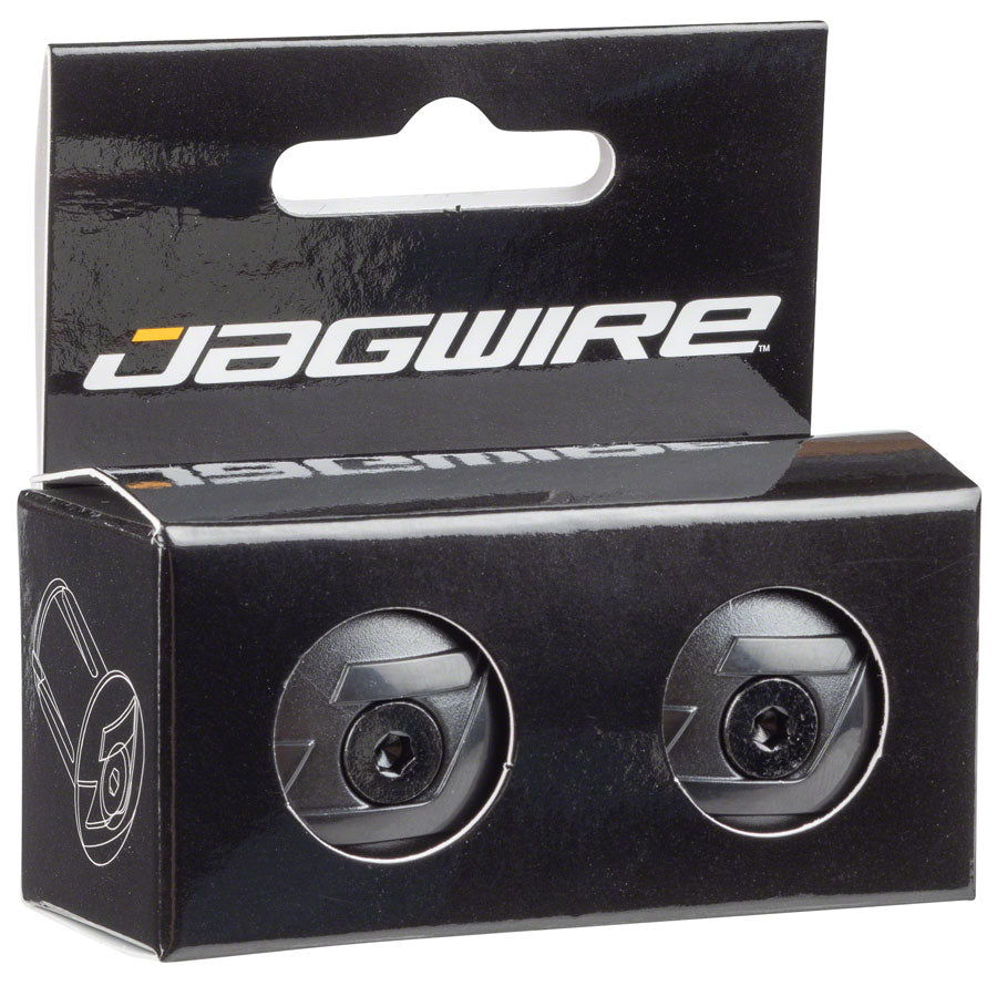Jagwire Locking Bar End Plugs Black-Goodwynn'sGoodwynn's