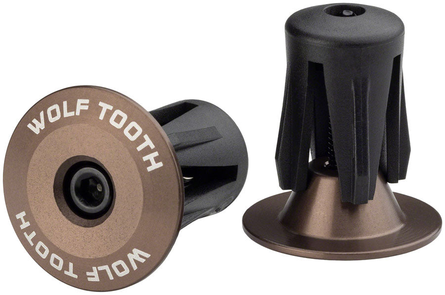 Wolf Tooth Alloy Bar End Plugs - Espresso-Goodwynn'sGoodwynn's