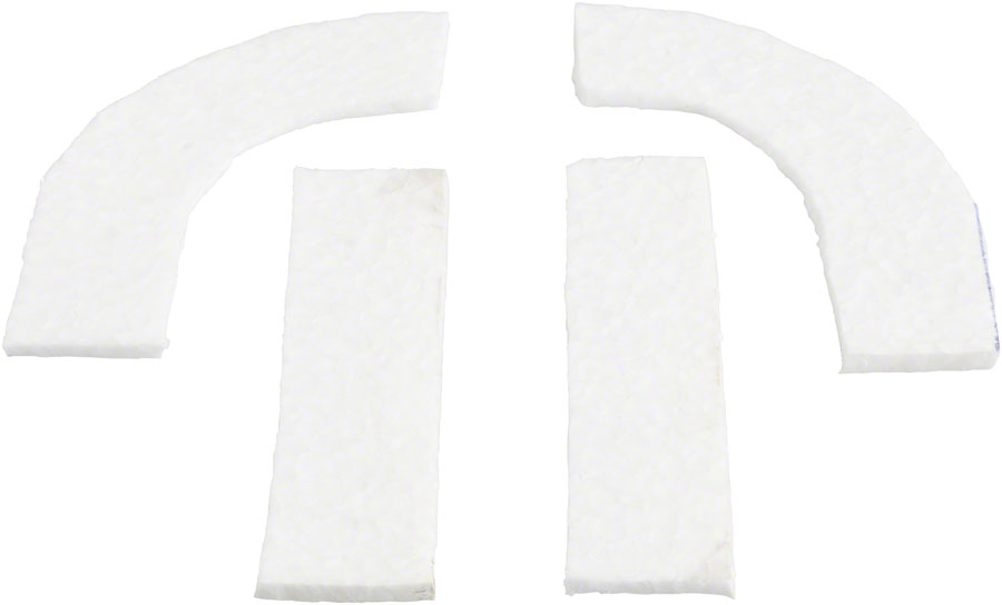 Jagwire Pro Anti-Vibration Handlebar Pad Set - eTPU Foam For Drop Bars White-Goodwynn'sGoodwynn's