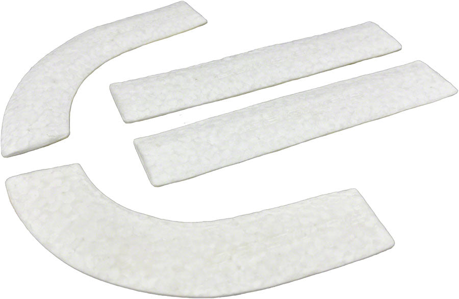 Jagwire Pro Anti-Vibration Handlebar Pad Set - eTPU Foam For Drop Bars White-Goodwynn'sGoodwynn's