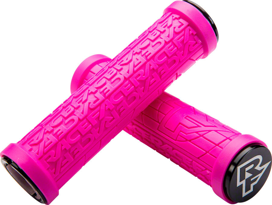 RaceFace Grippler Grips - Magenta Lock-On 33mm-Goodwynn'sGoodwynn's