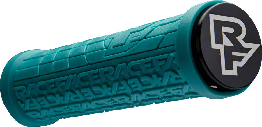 RaceFace Grippler Grips - Turquoise Lock-On 30mm-Goodwynn'sGoodwynn's