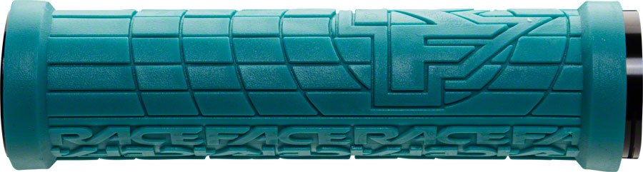 RaceFace Grippler Grips - Turquoise Lock-On 30mm-Goodwynn'sGoodwynn's