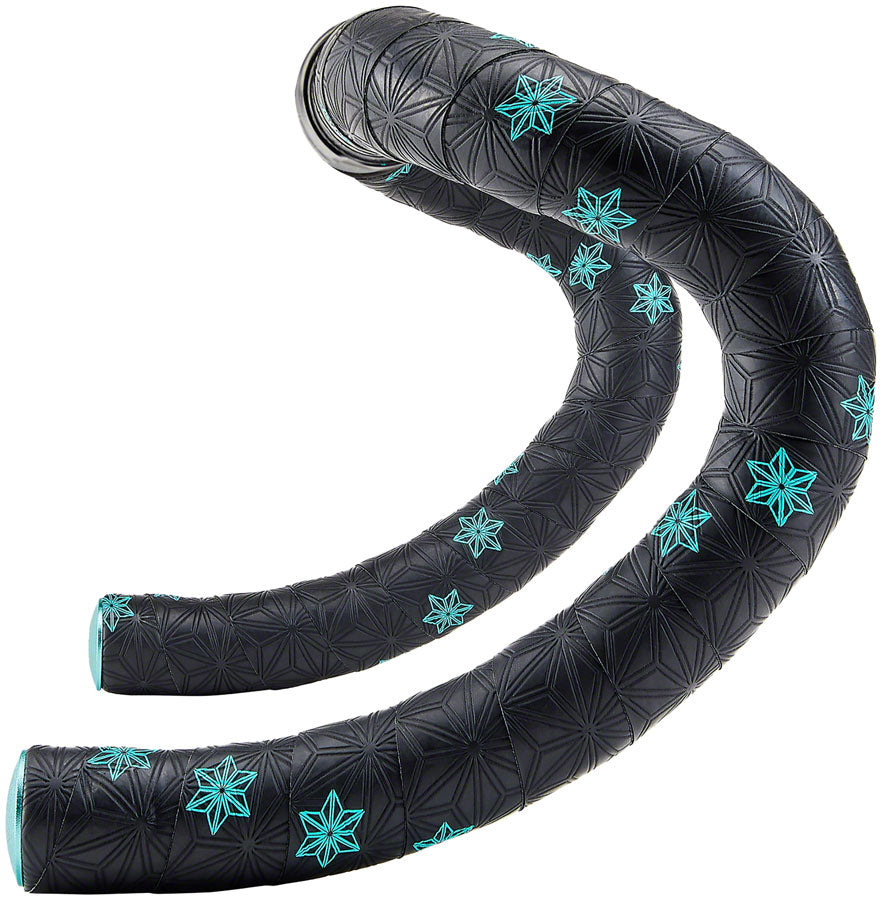 Supacaz Super Sticky Kush Bar Tape - Neon Star Fade, Galaxy Black, and Starfade Designs