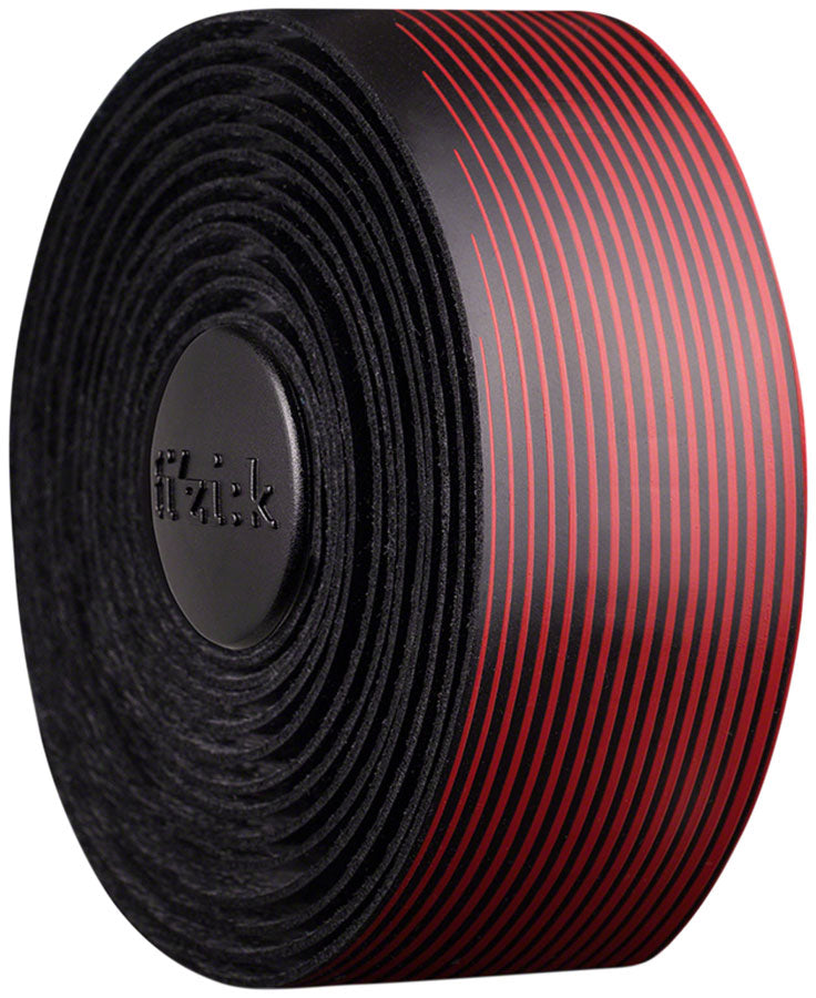 Fizik Vento Microtex Tacky Bar Tape - 2mm Black/Red-Goodwynn'sGoodwynn's