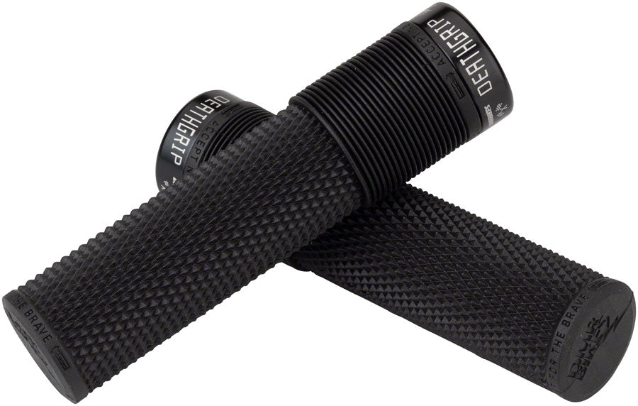 DMR DeathGrip Flangeless Grips - Thin Lock-On