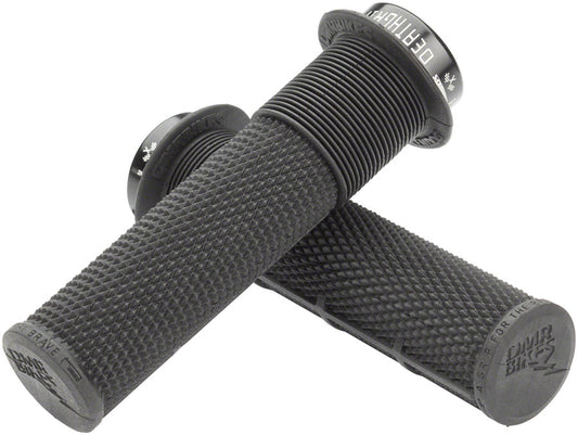 DMR DeathGrip Race Edition Grips - Thin Flanged Lock-On Black-Goodwynn's