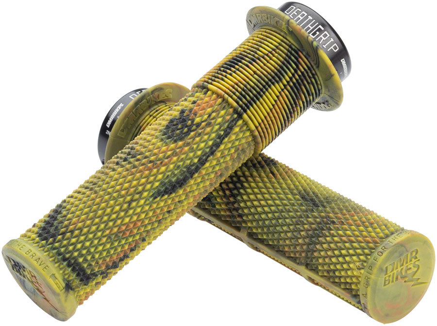 DMR DeathGrip Flanged Grips - Thick Lock-On