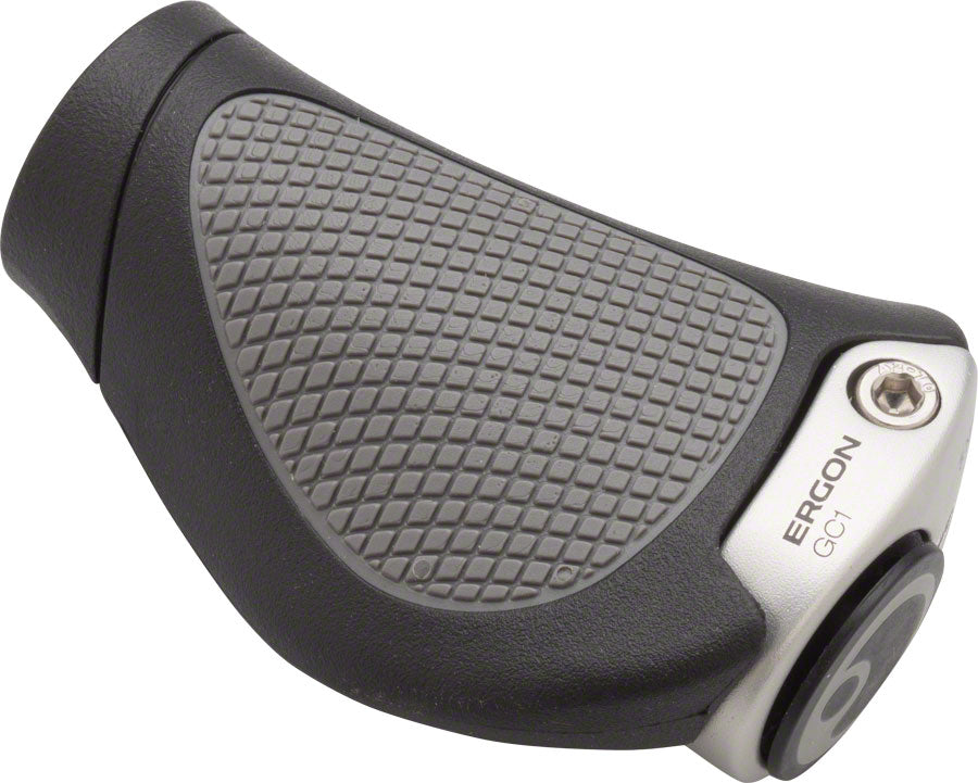 Ergon GC1 Grips - Black/Gray Lock-On Rohloff/Nexus-Goodwynn'sGoodwynn's