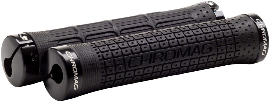 Chromag Clutch Grips - Black Lock-On-Goodwynn'sGoodwynn's