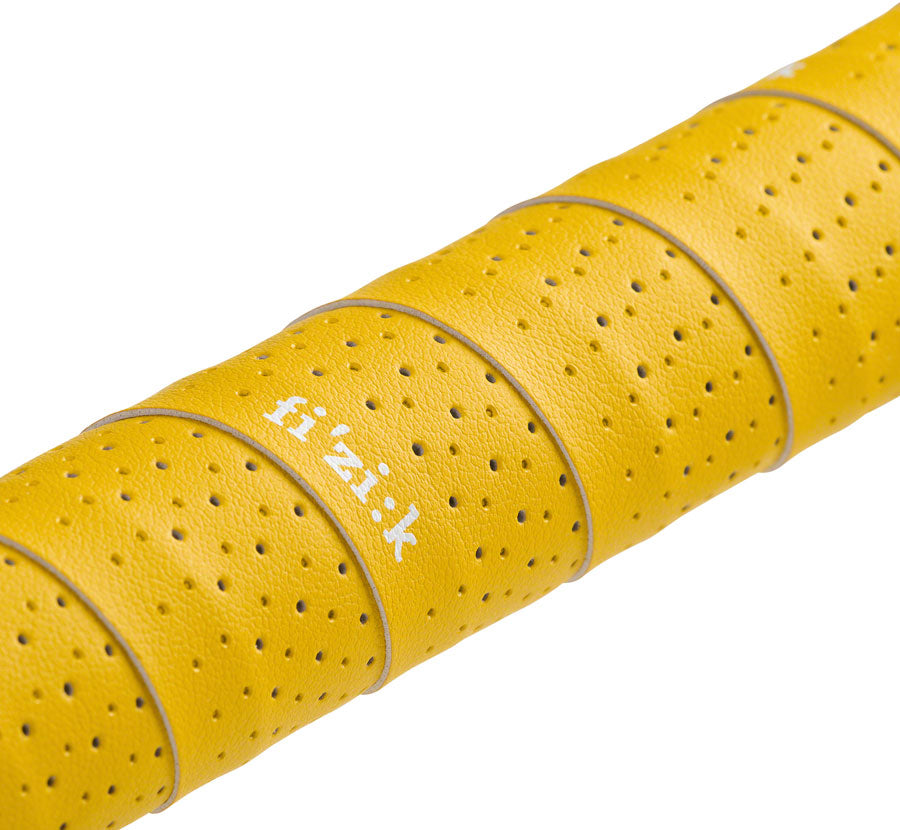 Fizik Tempo Microtex Classic Bar Tape - 2mm Yellow-Goodwynn'sGoodwynn's