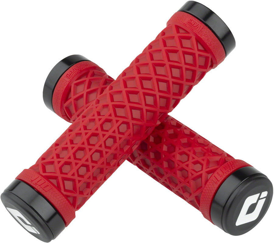 ODI Vans Lock-On Grips - Red-Goodwynn'sGoodwynn's