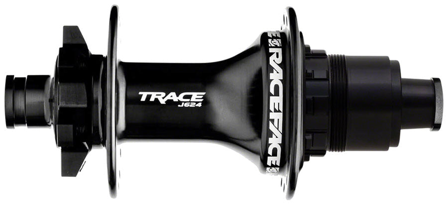RaceFace Trace J-Bend 624 Rear Hub - 12 x 148mm 6-Bolt XD Black 32H-Goodwynn'sGoodwynn's