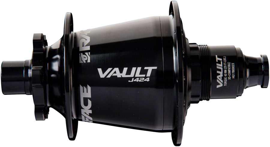 RaceFace Vault J-Bend 424 Rear Hub - 12 x 148mm 6-Bolt XD Black 32H-Goodwynn'sGoodwynn's