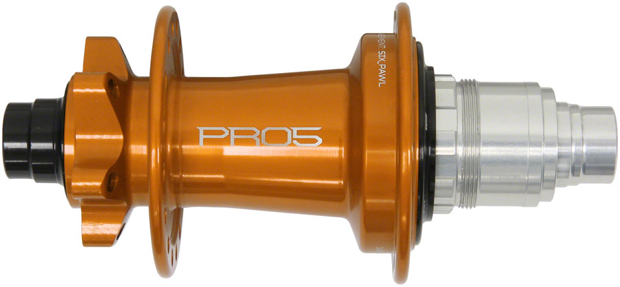Hope Pro 5 Rear Hub - 12 x 148mm 6-Bolt XD Orange 28H-Goodwynn'sGoodwynn's