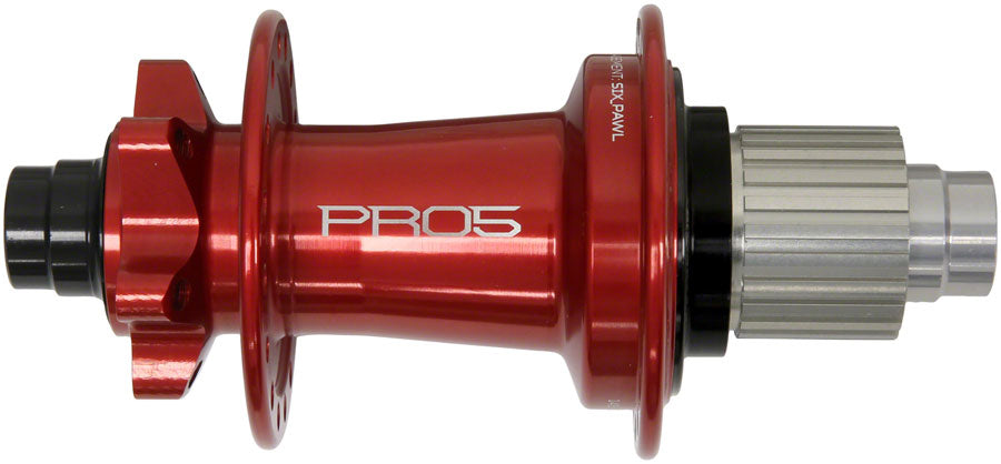 Hope Pro 5 Rear Hub - 12 x 148mm 6-Bolt Micro Spline Red 28H-Goodwynn'sGoodwynn's