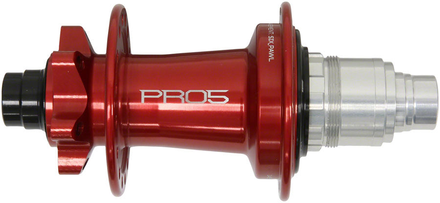 Hope Pro 5 Rear Hub - 12 x 148mm 6-Bolt XD Red 32H-Goodwynn'sGoodwynn's