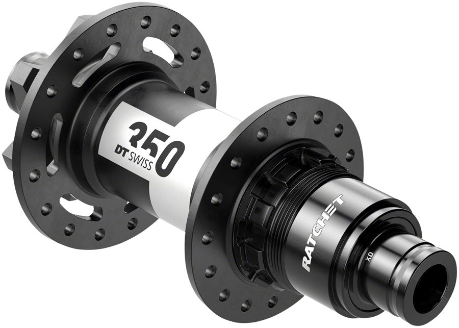 DT Swiss 350 Rear Hub - 12 x 148mm 6-Bolt XD Black 28H 36pt-Goodwynn'sGoodwynn's