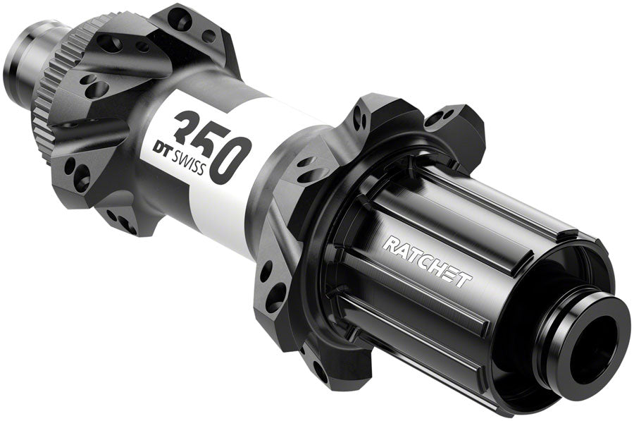DT Swiss 350 Rear Hub - 12 x 148mm Center-Lock HG11 MTN BLK 28H Straight Pull 36pt-Goodwynn'sGoodwynn's