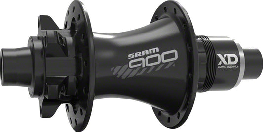 SRAM 900 Rear Hub - QR x 135mm/12 x 142mm 6-Bolt XDR Black 28H-Goodwynn's