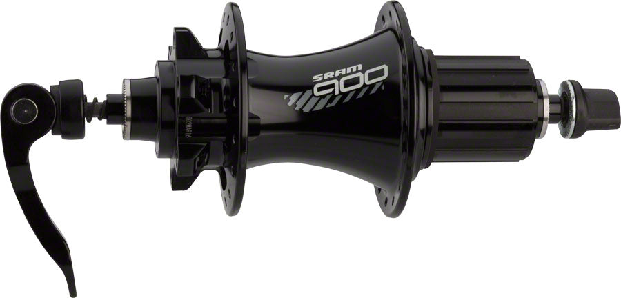 SRAM 900 Rear Hub - QR x 135mm/12 x 142mm 6-Bolt HG 11 Road Black 32H-Goodwynn'sGoodwynn's