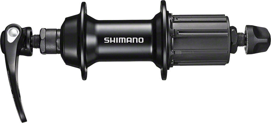 Shimano FH-RS400 Rear Hub - QR x 130mm Rim Brake HG 11 Road Black 36H-Goodwynn'sGoodwynn's