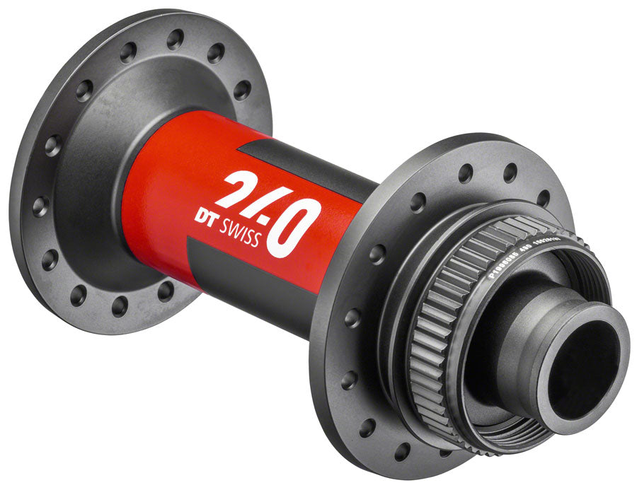 DT Swiss 240 Front Hub - 15 x 110mm Center-Lock Black/Red 28H-Goodwynn'sGoodwynn's