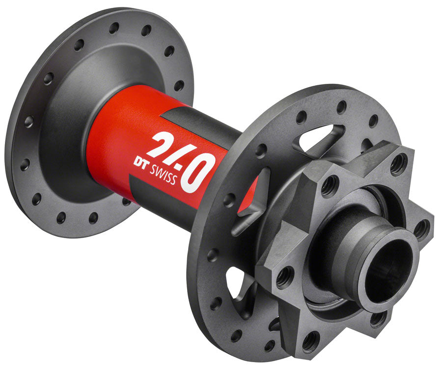 DT Swiss 240 Front Hub - 15 x 110mm 6-Bolt Black/Red 32H-Goodwynn'sGoodwynn's
