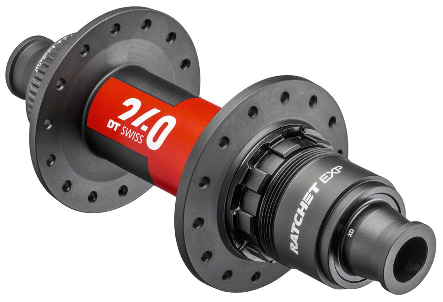 DT Swiss 240 EXP Rear Hub - 12 x 148mm Center-Lock XD Black/Red 28H 36pt-Goodwynn'sGoodwynn's