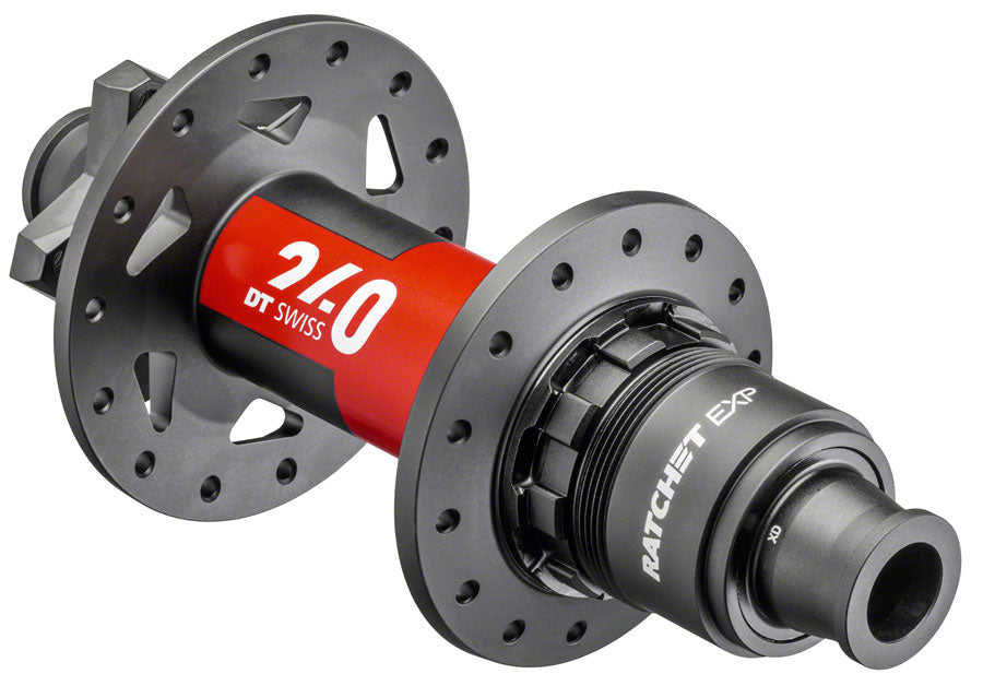 DT Swiss 240 EXP Rear Hub - 12 x 148mm 6-Bolt XD Black/Red 32H 36pt-Goodwynn'sGoodwynn's