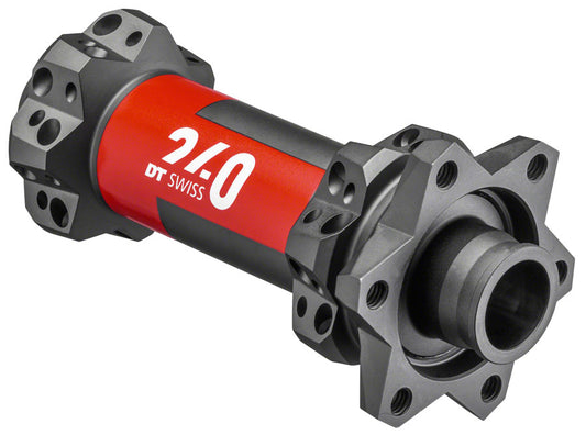 DT Swiss 240 Front Hub - 15 x 110mm 6-Bolt Black/Red 28H-Goodwynn's