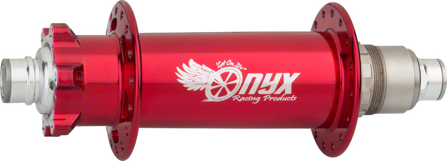 Onyx Fat Bike Rear Hub - 12 x 197mm 6-Bolt XD Candy Red 32H-Goodwynn'sGoodwynn's