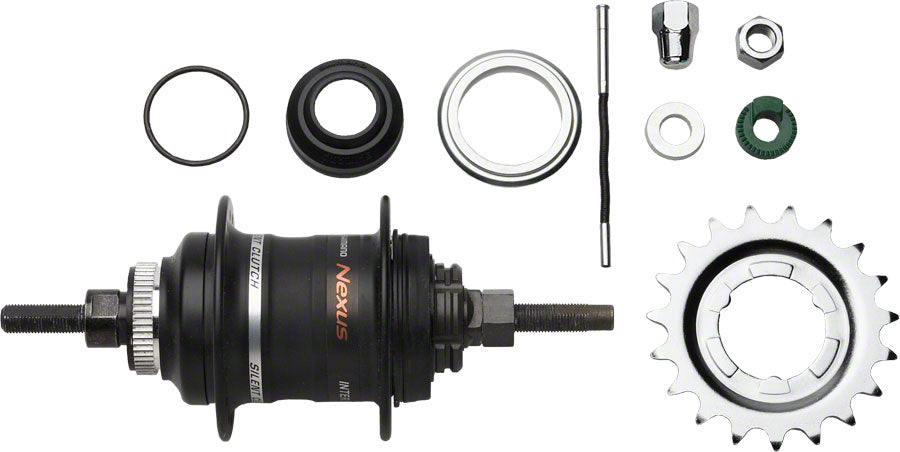 Shimano Nexus SG-3D55 3-Speed Internally Geared Disc Brake 32h Rear Hub Kit Small Parts Included-Goodwynn'sGoodwynn's