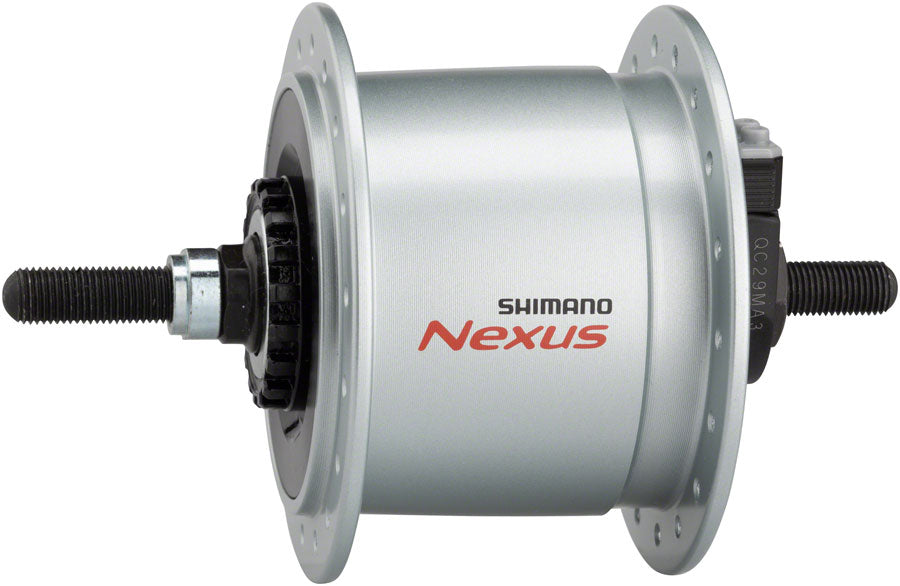 Shimano DH-C60003 Dynamo Front Hub - 9 x 1 x 100mm Roller Brake Silver 36h-Goodwynn'sGoodwynn's
